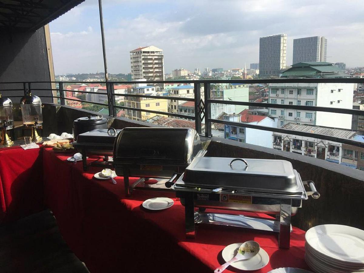 Lanmadaw Plaza Hotel China Town Rangum Exterior foto